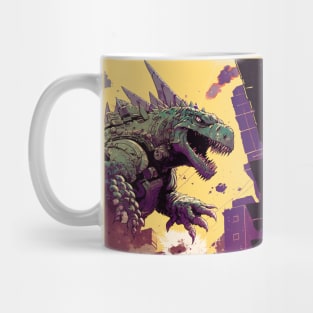 Cyber Kaiju: The Ultimate City Destroyer Mug